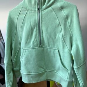 lululemon scuba oversized 1/2 zip hoodie